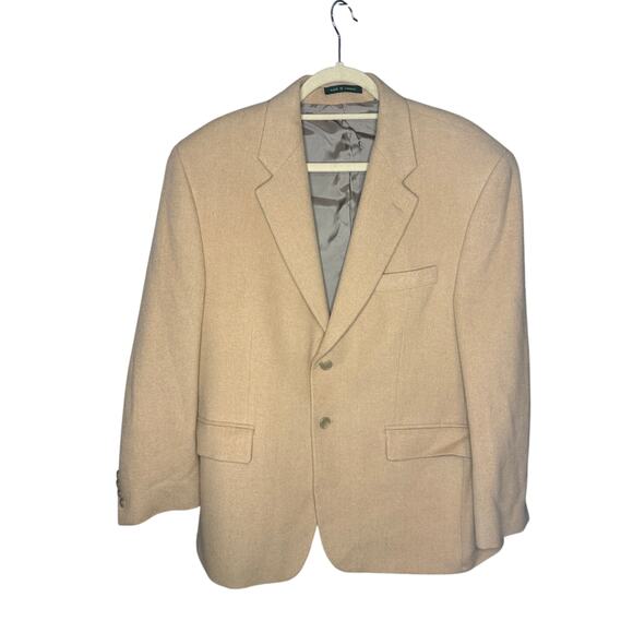 Lauren Ralph Lauren Camel Hair Men's Jacket Blazer Size 42S
